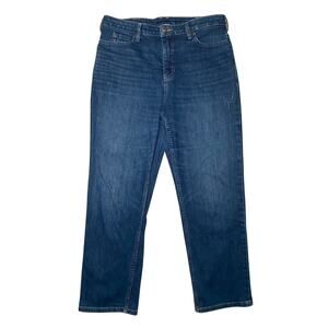 Duluth - Women's size 12  Blue Jeans - Cotton Blend